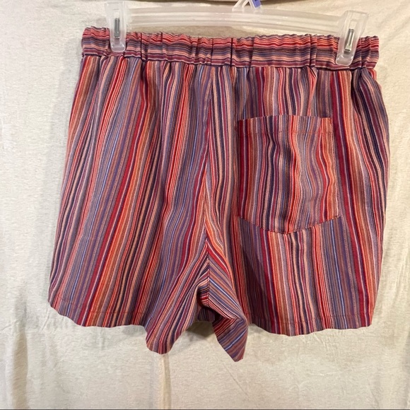 Striped Rave Shorts - ASOS DESIGN - Picture 2 of 3